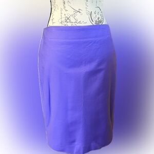 J. Crew Vibrant Purple Pencil Skirt